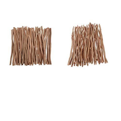 流木 枝 木の枝 約100本入り ハンドメイド材料 木材スティック DIY