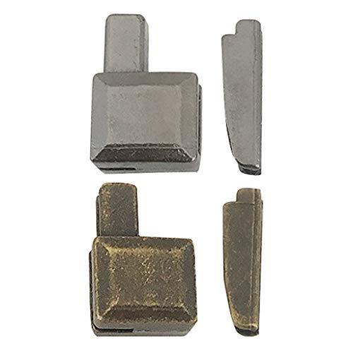 F Fityle チャックパーツ テーナー箱 蝶棒 挿入ピン ファスナー修理 服装作り 交換用 手芸 裁縫 ブロンズ グレー A B08drk4wsd ジョナヤマ名古屋1号店 通販 Yahoo ショッピング