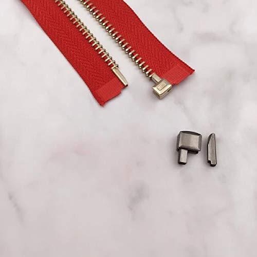 F Fityle チャックパーツ テーナー箱 蝶棒 挿入ピン ファスナー修理 服装作り 交換用 手芸 裁縫 ブロンズ グレー A B08drk4wsd ジョナヤマ名古屋1号店 通販 Yahoo ショッピング