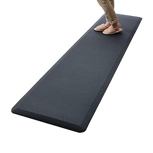 アシイイネ 疲労軽減マット 240cmサイズ 高反発 キッチンマット 拭ける 足が楽 衝撃吸収 長さ240cm×幅60cm×厚み2cm (6