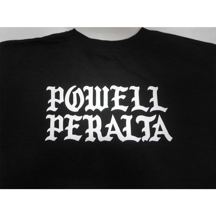 POWELL PERALTA パウエル PPP BURST バーストロゴ Tシャツ 黒 ブラック 