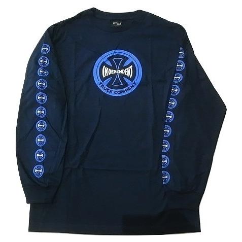 INDEPENDENT ロンT ネイビー インディペンデント スケーター M
