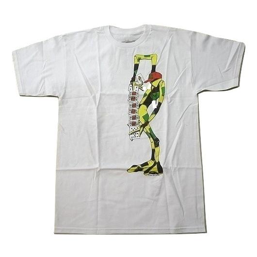 POWELL PERALTA パウエル RAY BARBEE レイバービー RAG DOLL トランプマン Tシャツ WHITE 白｜jonnybeeameyoko