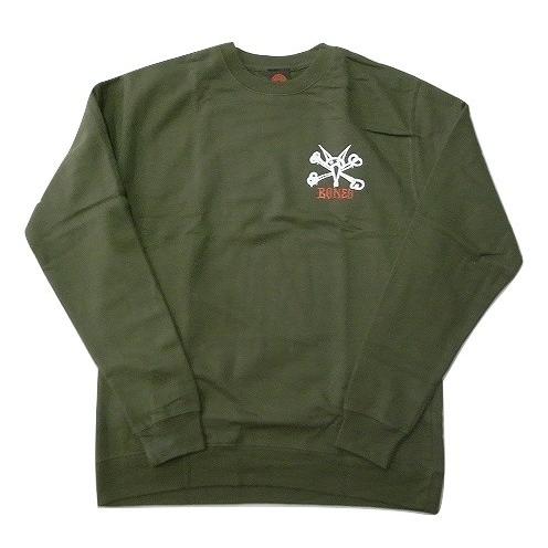 POWELL PERALTA パウエル RAT BONES CREW SWEAT ラットボーン POWELL PERALTA パウエル RAT BONES CREW SWEAT ラットボーン