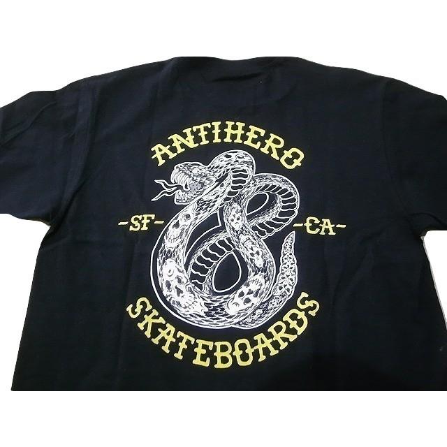 Anti Hero アンタイヒーロー Eighteen Snake 18スネーク Tシャツ 黒 ブラック 148849241 Jonnybee 通販 Yahoo ショッピング