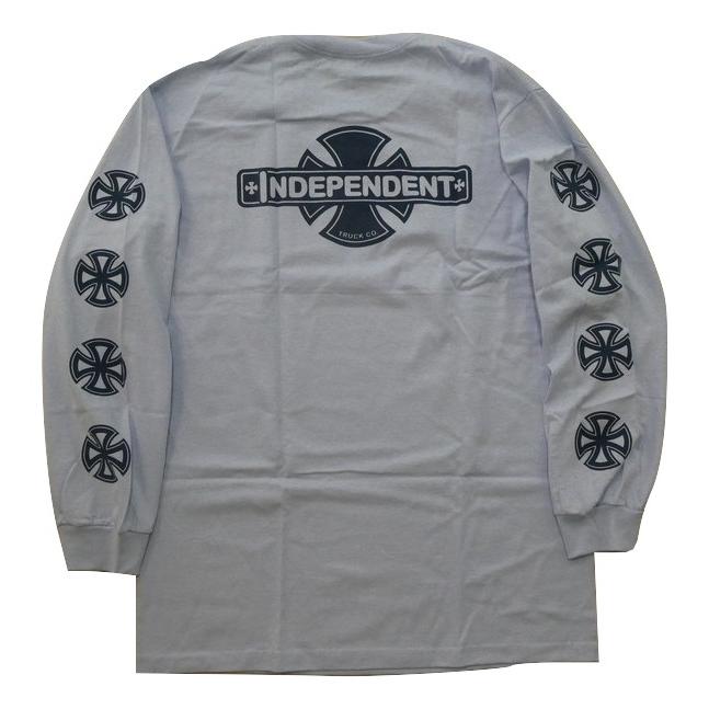 INDEPENDENT ロンT インディペンデント スケーター グレー