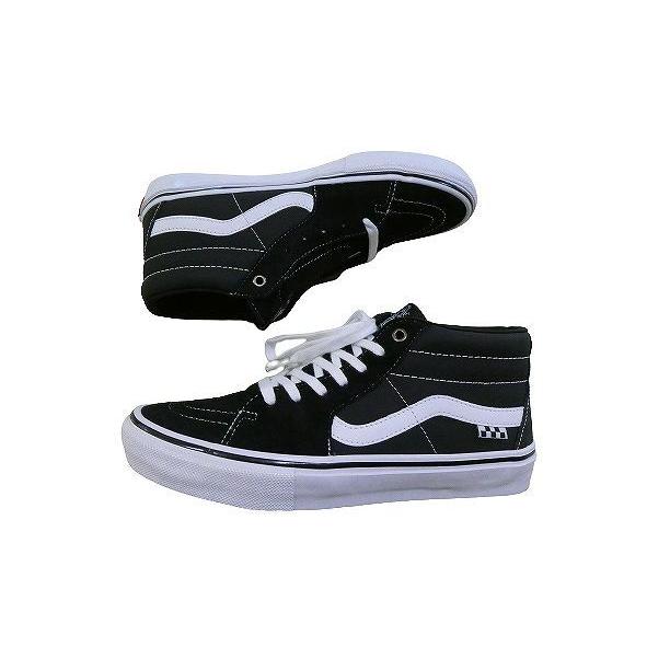 VANS バンズ x JEFF GROSSO SKATE GROSSO MID BLACK/WHITE/EMO LEATHER