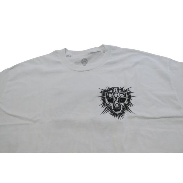 DOGTOWN ドッグタウン DT05 JESSE MARTINEZ SKULL GUADALUPE ジェシー マルチネス スカル グアダルーペ マリア Tシャツ WHITE 白｜jonnybeeameyoko｜03