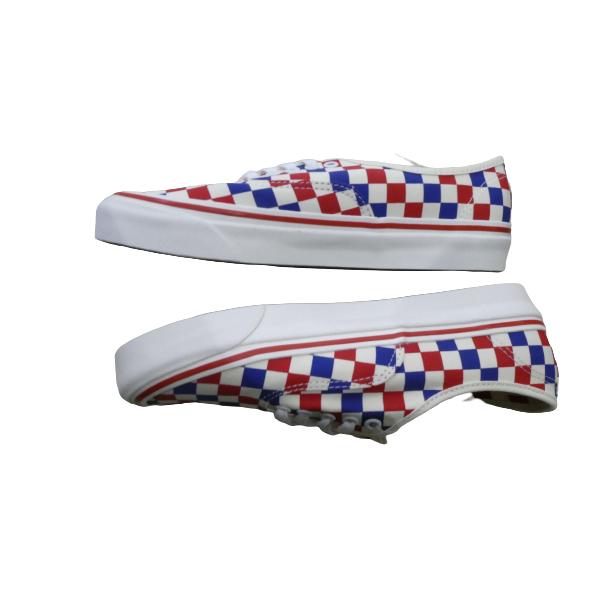 VANS バンズ X MONGOOSE AUTHENTIC 44 DX ANAHEIM FACTORY マングース コラボ オーセンティック WHITE/RED/BLUE トリコロール｜jonnybeeameyoko｜05