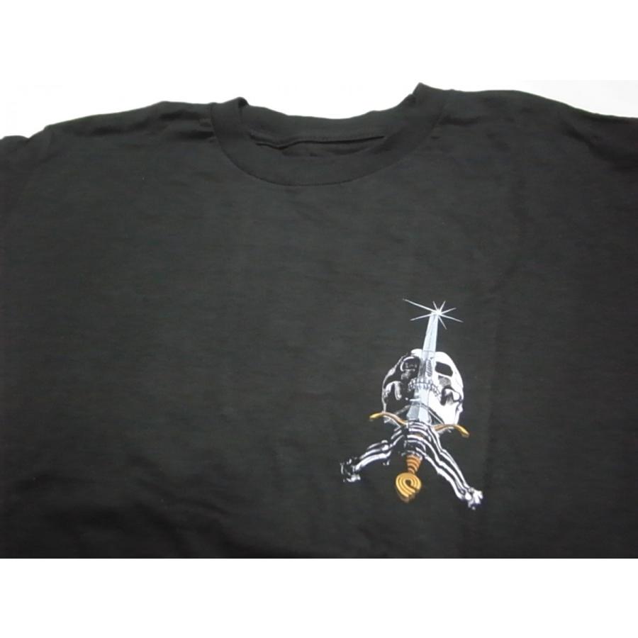 POWELL PERALTA パウエル SKULL&SWORD スカルソード ロドリゲス Tシャツ 黒