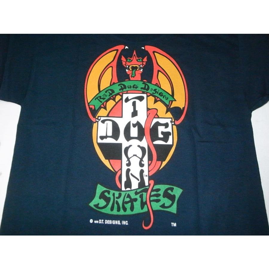 DOGTOWN ドッグタウン DTS RED DOG レッドドッグクロスデザイン T 