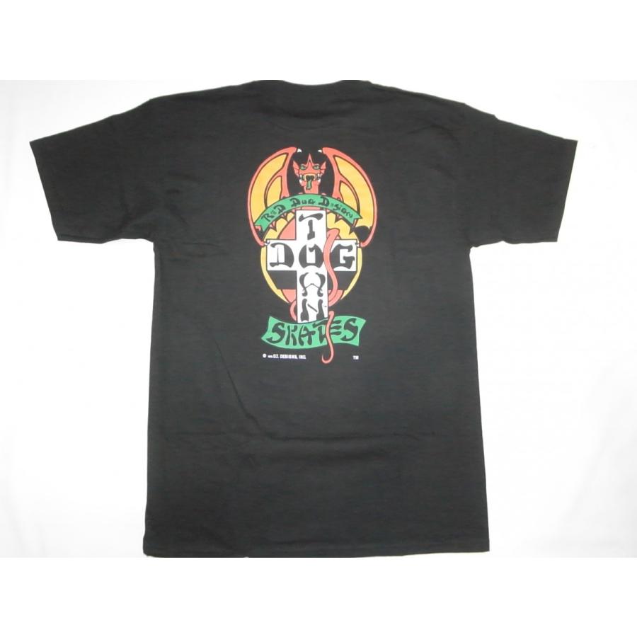 DOGTOWN ドッグタウン DTS RED DOG レッドドッグクロスデザイン T 