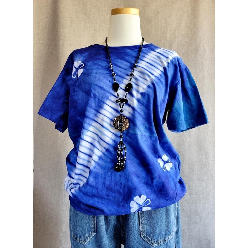 TENDERLOIN Tシャツ TEE 半袖 インディゴ タイダイ 藍染 藍染 t