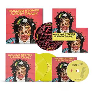 【未開封】限定ブルーカラー ローリングストーンズ FOREIGN TONGUES 未開封】限定ブルーカラー ローリングストーンズ FOREIGN TONGUES 枚数
