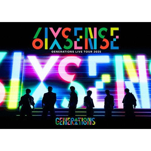 ミュージック 6IXSENSE GENERATIONS LIVE BluRay GENERATIONS LIVE TOUR 2025“6IX SENSE
