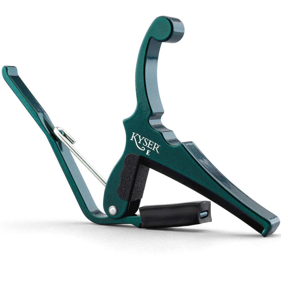 カイザー エレキギター用カポタスト(シャーウッドグリーン) Fender×Kyser Quick-Change Electric Guitar Capo KGEFSHGA/ SHERWOODGR 返品種別A