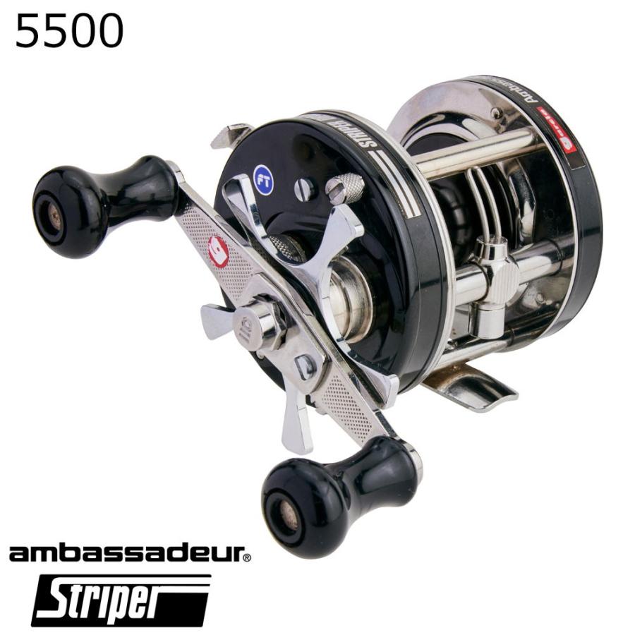 Abu Garcia（アブガルシア） アンバサダー 5500 ストライパー ブラック