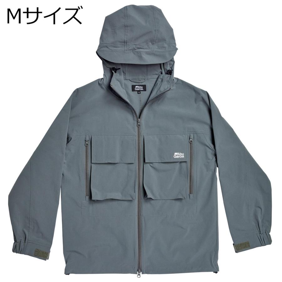 アブガルシア ウォーターレジスタントフィッシングパーカーMサイズ(グレー) ウォーターレジスタント フィッシングパーカー Mサイズ(グレー)AbuGarcia[1625529ABU] 返品種別A Abu Garcia（アブガルシア） ウォーターレジスタント フィッシング