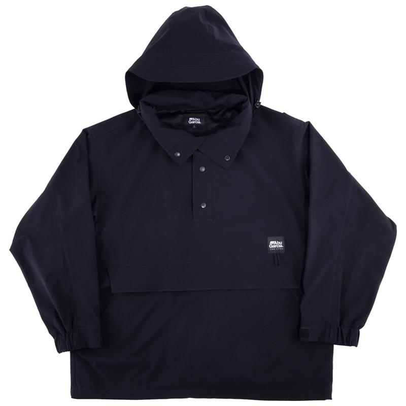 アブ ガルシア ウォーターレジスタントフィッシングアノラック ブラック XLサイズ / abugarcia Abu Garcia（アブガルシア） ウォーターレジスタント フィッシング