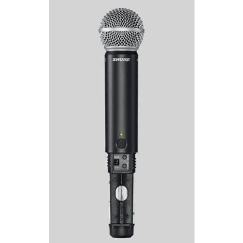 シュア デュアルチャンネルハンドヘルド型 ワイヤレスシステム SHURE BLX288J-SM58JB 返品種別A_2
