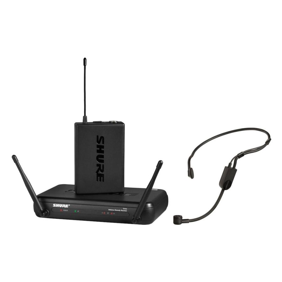 SHURE SVX14J/PGA31-JB1 ワイヤレスヘッドセットマイクシステ SHURE（シュア） ワイヤレスヘッドセットシステム SHURE SVX14J
