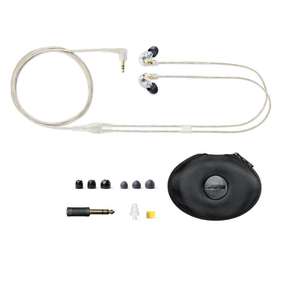 シュア バランスドアーマチュア密閉型カナルイヤホン (クリアー) SHURE SE425 SE425CL-A 返品種別A_1