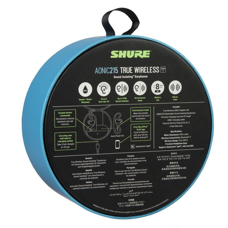 SHURE（シュア） 完全ワイヤレス Bluetoothイヤホン(トランス