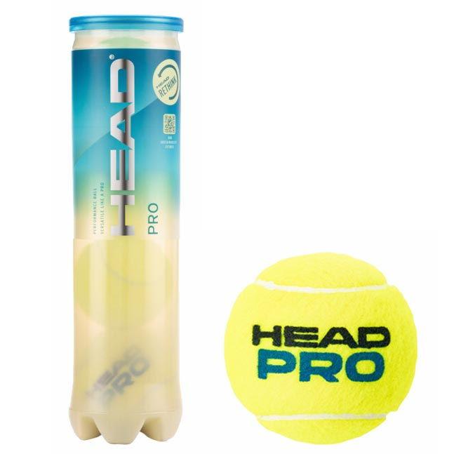 HEAD PRO テニスボール 4個入り✖︎24 HEAD(ヘッド) 硬式テニスボール HEAD PRO(ヘッドプロ) 4球入り