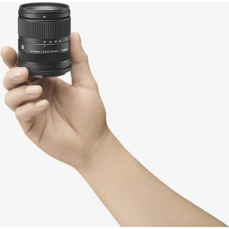 シグマ 18-50mm F2.8 DC DN ※ソニーEマウント用レンズ(APS-Cサイズミラーレス用) 18-50MMF2.8DCDN_C_SE 返品種別Aの画像