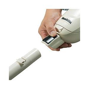 マキタ 紙パック式スティッククリーナー 充電式 フロアブラシ ピンク (掃除機)makita CL115FDWP 返品種別Aの画像