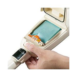 マキタ 紙パック式スティッククリーナー 充電式 フロアブラシ ピンク (掃除機)makita CL115FDWP 返品種別Aの画像