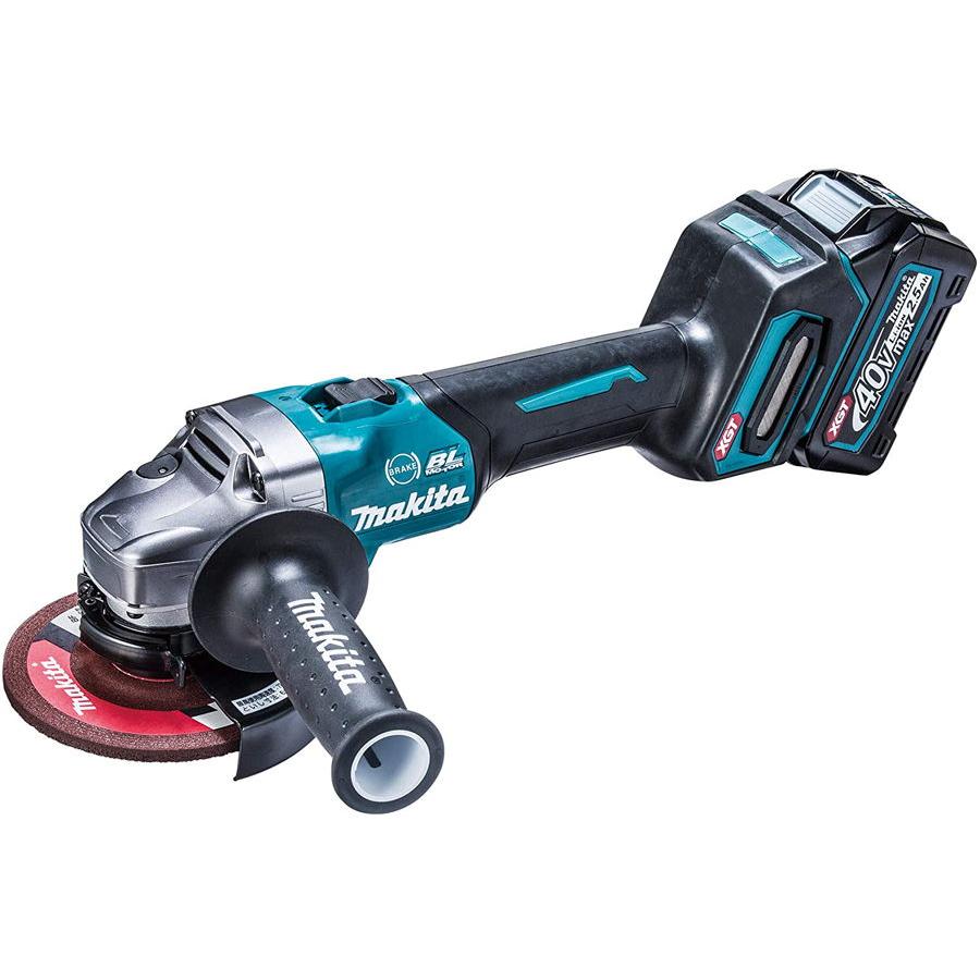 マキタ 充電式ディスクグラインダ 125mm スライドスイッチ 40v2 5ahリチウムイオンバッテリ2個付き Li Ion Makita グラインダー 40vmax Li Ion Ga002grdx 道具 工具 返品種別a Joshin Web 通販