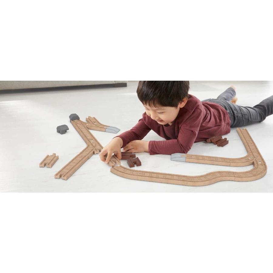 フィッシャープライス きかんしゃトーマス 木製レールシリーズ 直線