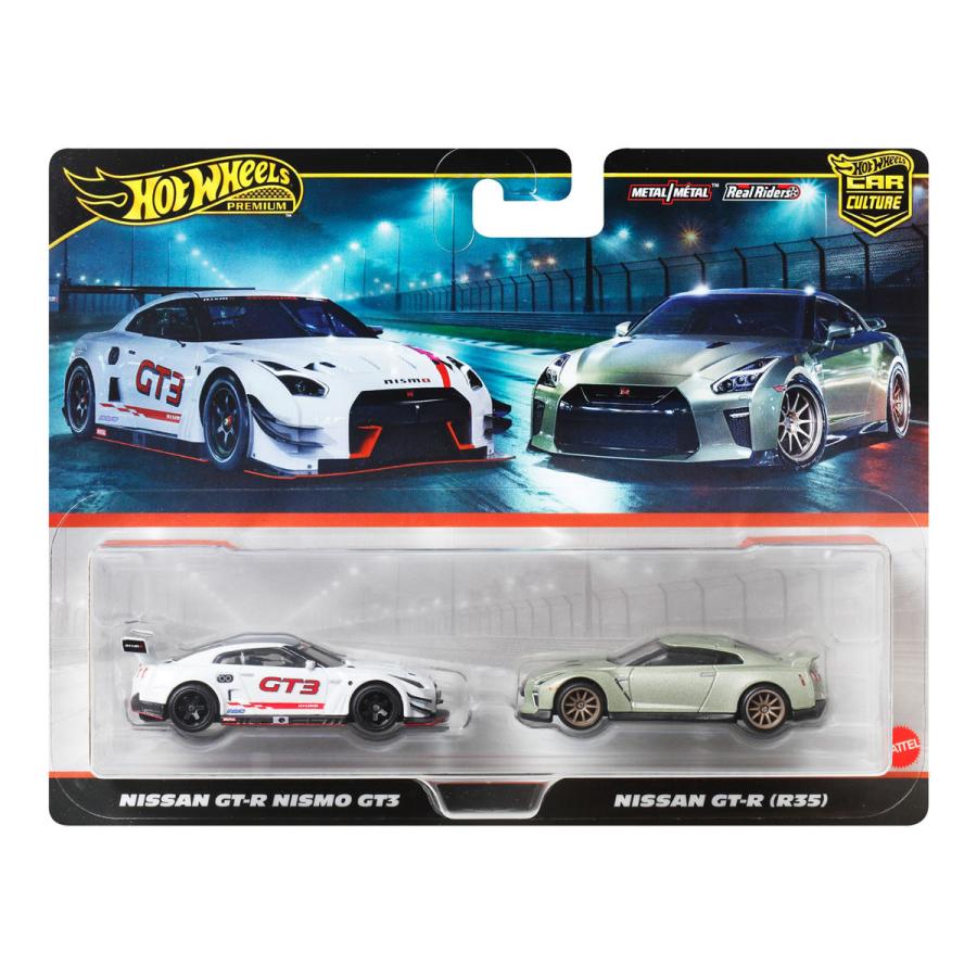 MATTEL（マテル） プレミアム 2パック 日産 GT-R ニスモ GT3 / 日産 GT
