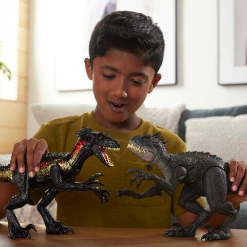 マテル　恐竜　ジュラシックワールド　16体セット マテル ジュラシック・ワールド ダメージ！ ひかるピロラプトル