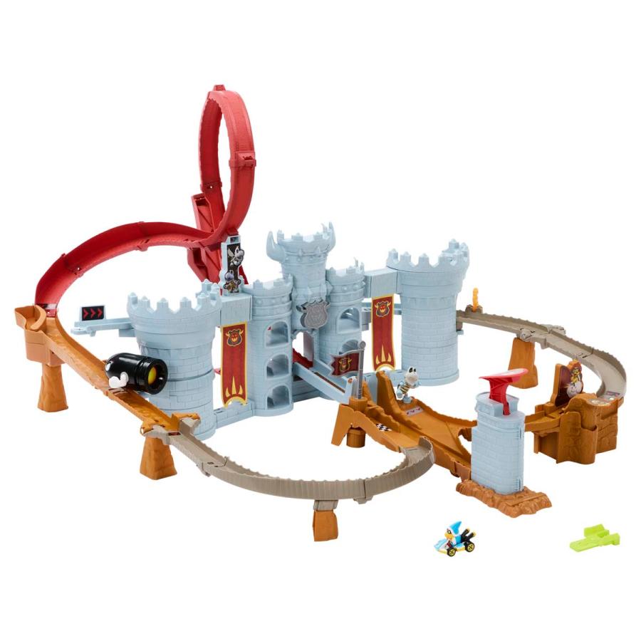 MATTEL（マテル） ホットウィール マリオカート クッパ城レーシング