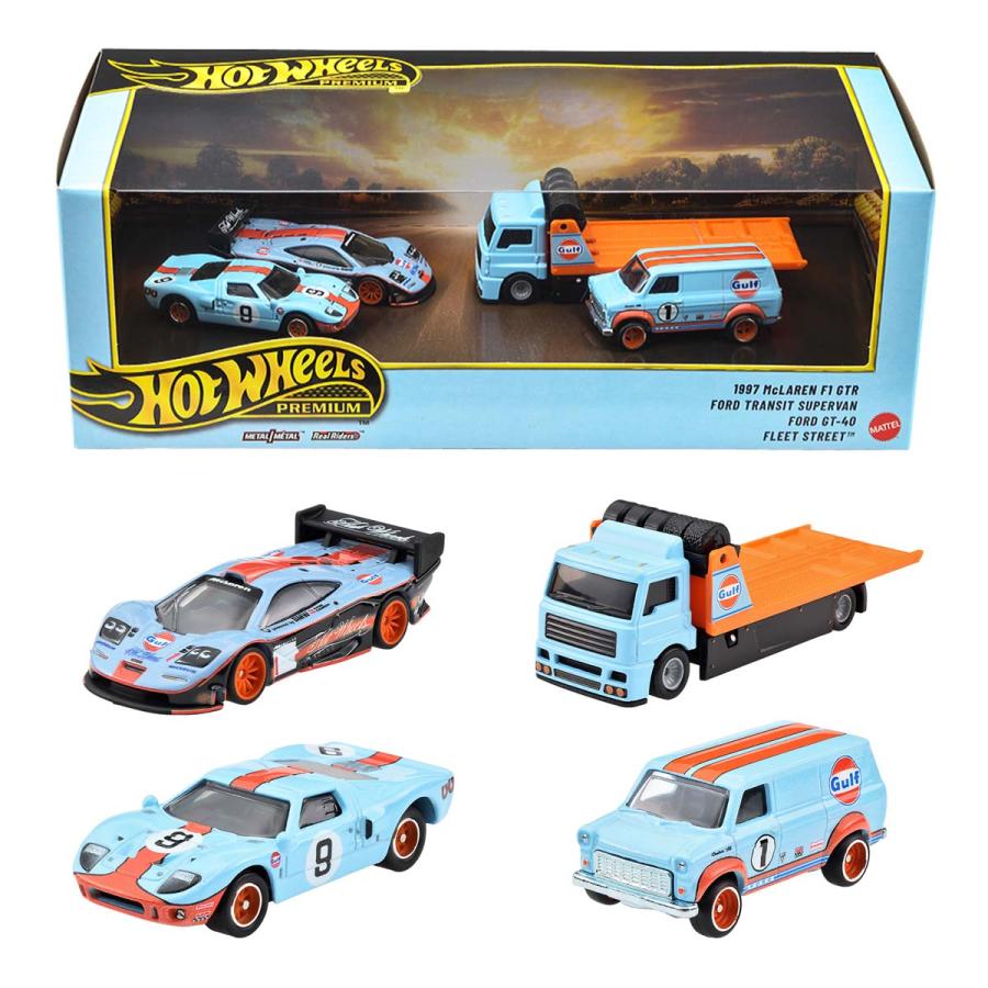 【新品】ルヴィ　9点セット MATTEL（マテル） ホットウィール プレミアムコレクターセットアソート