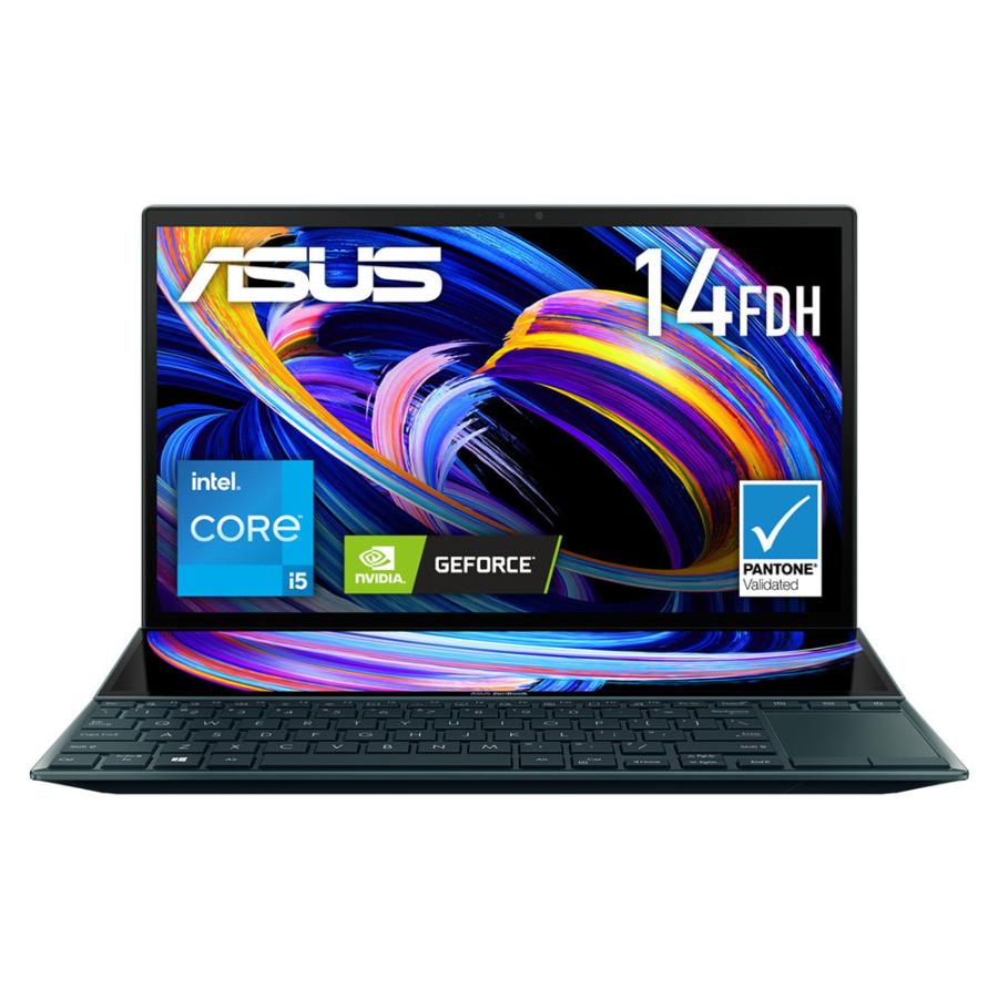 Asus エイスース 14型 12 6型ノートパソコン Zenbook Duo 14 セレスティアルブルー Ux4eg Ka146t 返品種別a Joshin Web 通販 Paypayモール
