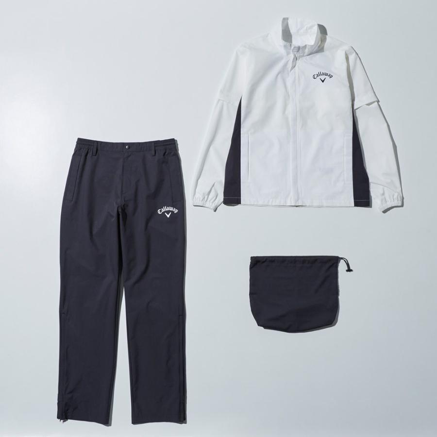 Callaway（キャロウェイ） メンズ レインウェアセット(ホワイト