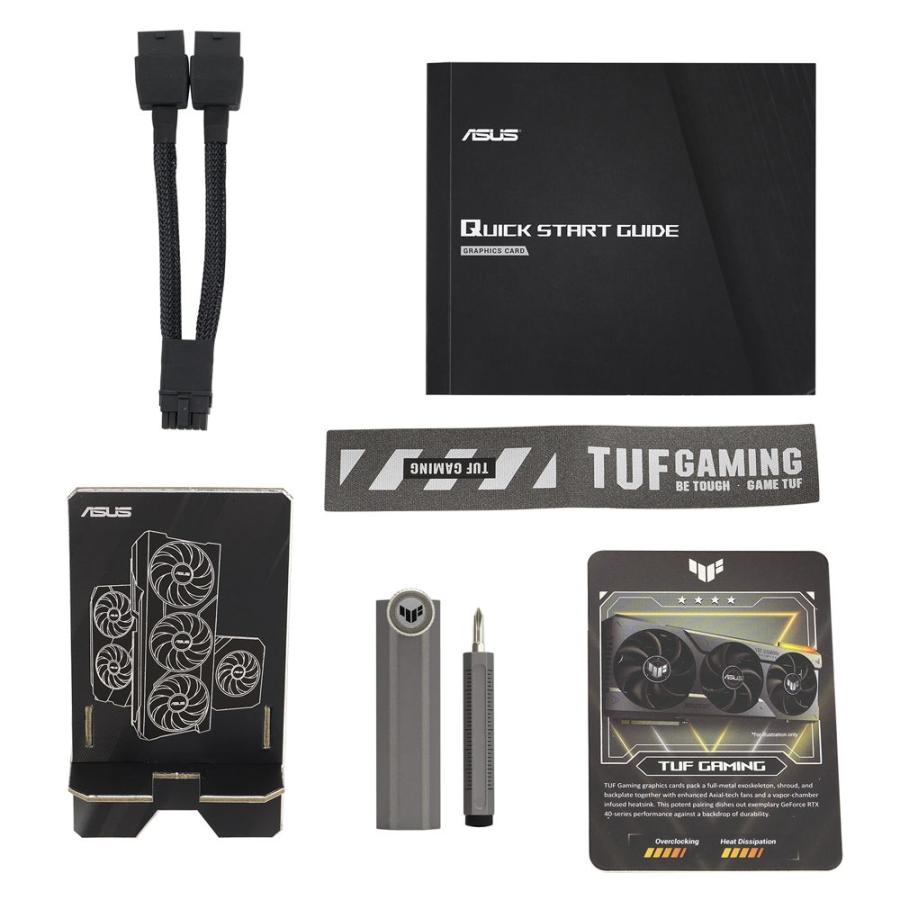 ASUS(エイスース) TUF Gaming GeForce RTX 4070 Ti SUPER 16GB GDDR6X OC Edition /  PCI-Express 4.0 グラフィックスボード TUFRTX4070TISO16GG 返品種別B｜joshin｜14