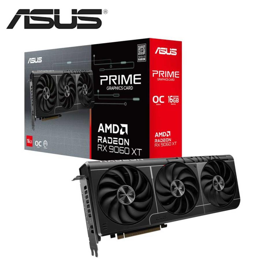 J*e様 ASUS Radeon RX9060XT 16GB OC 3ファン ASUS（エイスース） ASUS Prime Radeon RX 9060 XT 16GB GDDR6 OC