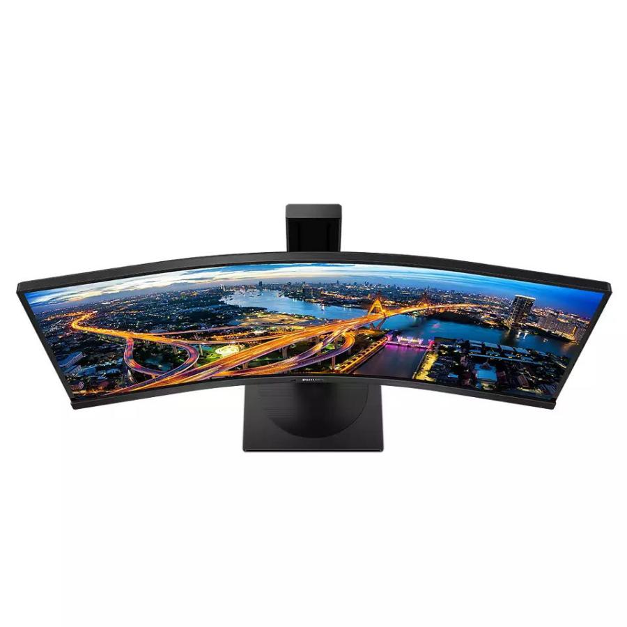 Philips(フィリップス) 34型 湾曲 ウルトラワイド 液晶ディスプレイ(UWQHD/ 曲面1500R/ VA/ HDMI/ DisplayPort/ USB Type-C) 346B1C/ 11 返品種別A｜joshin｜03