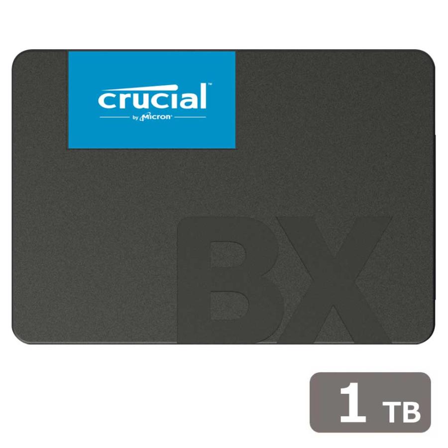 Crucial｜クルーシャル Crucial 3D NAND SATA 2.5inch 内蔵SSD BX500シリーズ 1TB CT1000BX500SSD1JP 返品種別B の商品画像