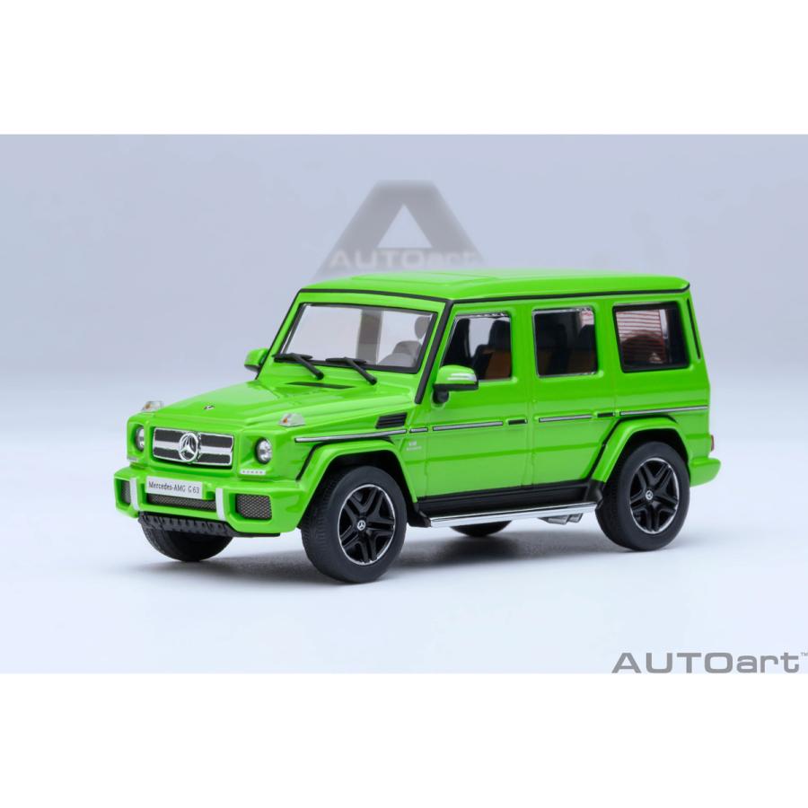 【ミニカー 美品】オートアート 1/18 メルセデス AMG G63 2017 オートアート 1/ 64 メルセデス・AMG G 63 2017 (グリーン)(20115