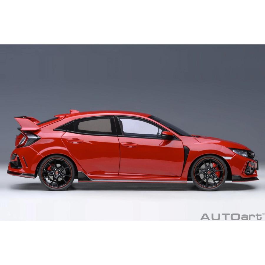 1/18 シビック　タイプR　FK8 ミニカー　40台限定　ディーラー品　レッド 1/18 シビック タイプR FK8 ミニカー 40台限定 ディーラー品