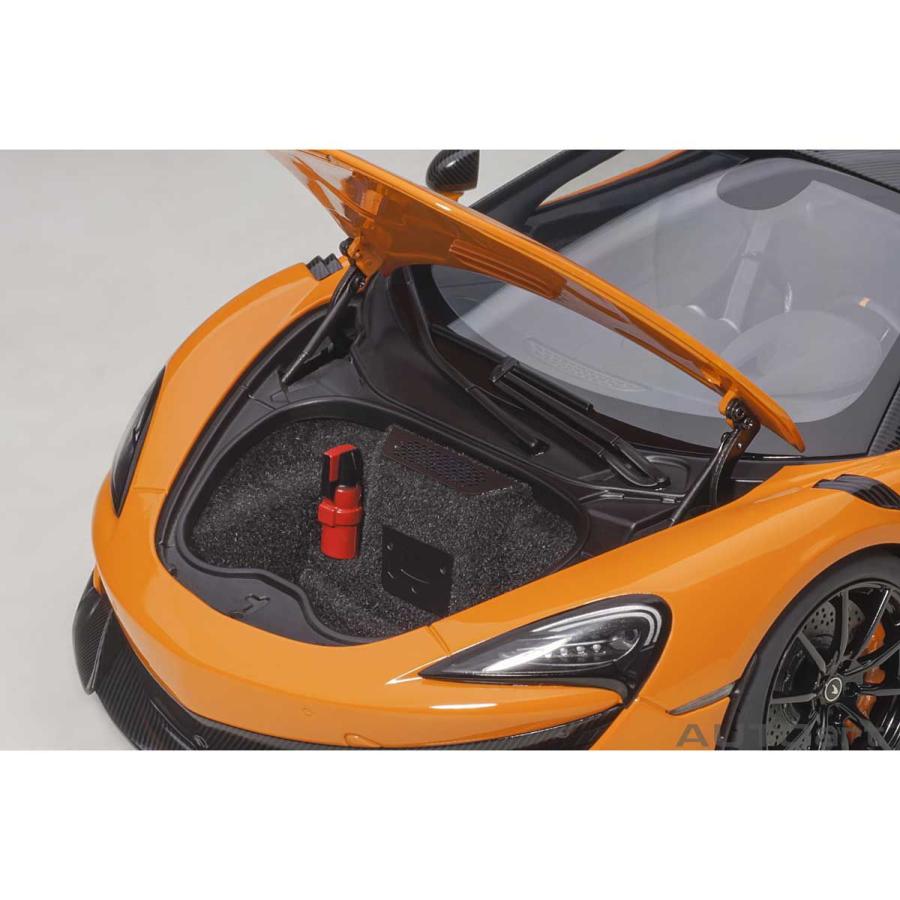 オートアート 1/ 18 マクラーレン 600LT (オレンジ/ カーボン・ルーフ