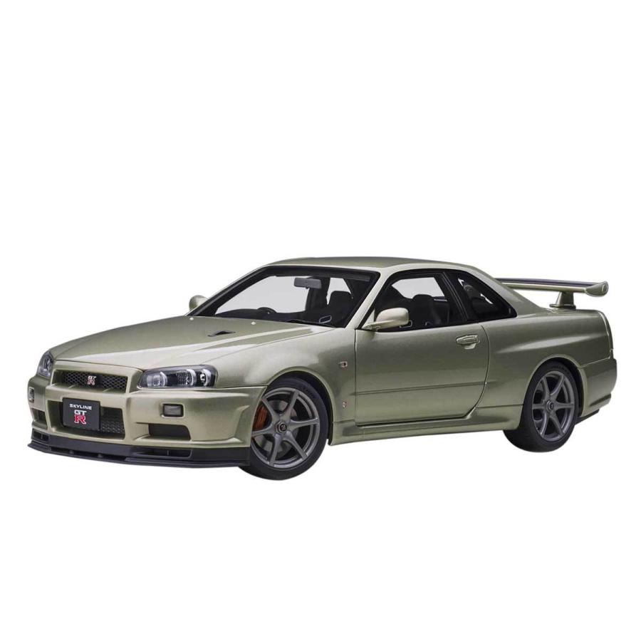日本限定 オートアート 1 18 日産 スカイライン Gt R R34 Vスペック Ii ニュル ミレニアム
