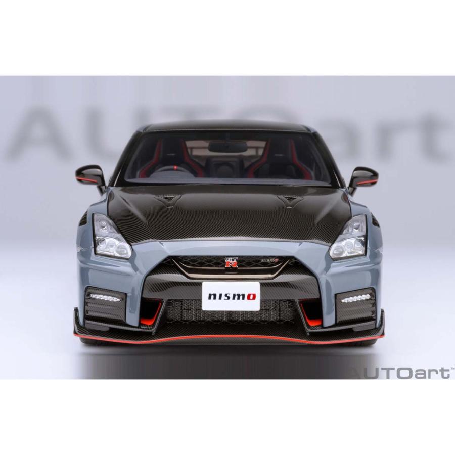 オートアート 1/ 18 日産 GT-R (R35) ニスモ スペシャルエディション (NISMOステルスグレー)(77505)ミニカー 返品種別B｜joshin｜05