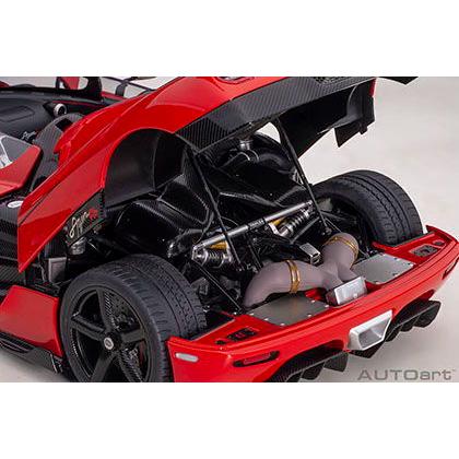 オートアート 1/ 18 ケーニグセグ アゲーラ RS (レッド/ カーボン