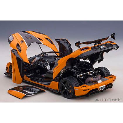 オートアート 1/ 18 ケーニグセグ アゲーラ RS (オレンジ/ カーボン